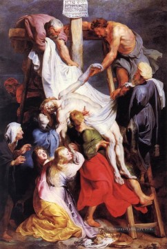 Descente de la Croix 1616 Baroque Peter Paul Rubens Peinture à l'huile